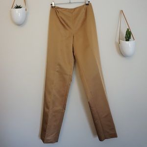 High Waisted Gold Pants